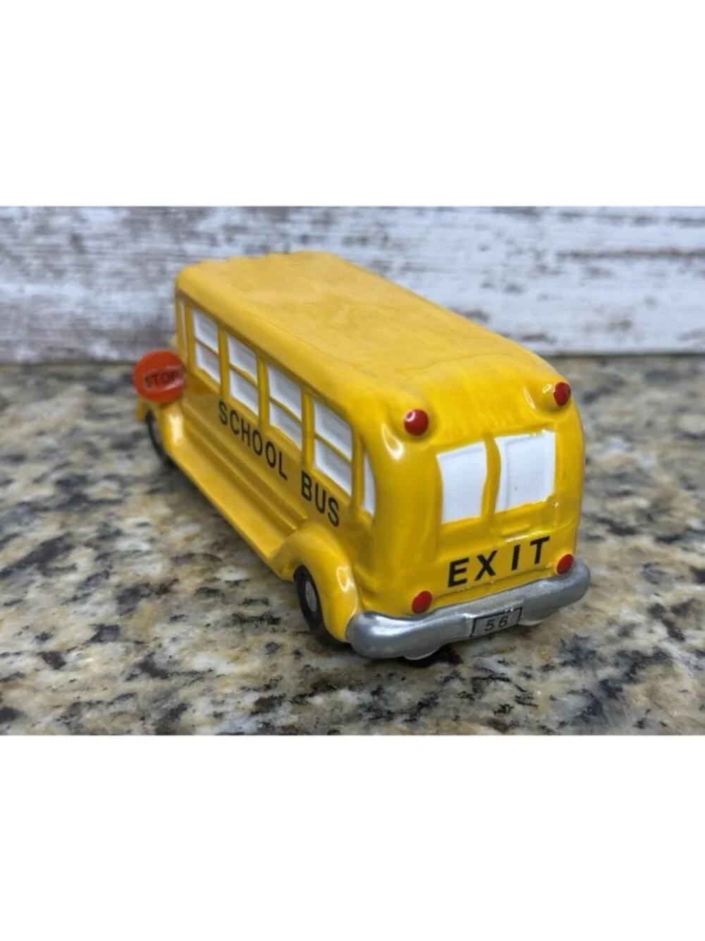 Dept 56 Snow Village School Bus And Snow Plow Set Of 2 #5137-3